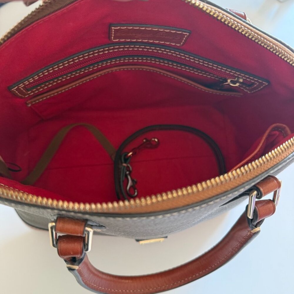 Dooney & Bourke Pebble Grain Satchel - Picture 6 of 10